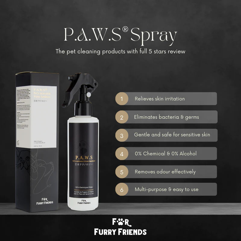 For Furry Friends Pet's Activated Water Sanitizer (P.A.W.S)