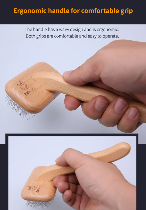 Fenice Professional Beech Wood Pet Slicker Brush