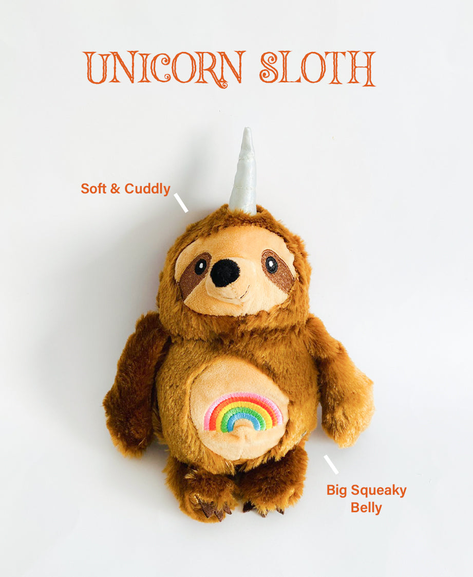 Unicorn Sloth Plushie